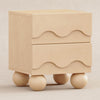 M31160BD,Babyletto Kids,Lido Wave Nightstand in Blonde