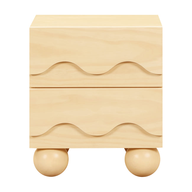 M31160BD,Babyletto Kids,Lido Wave Nightstand in Blonde