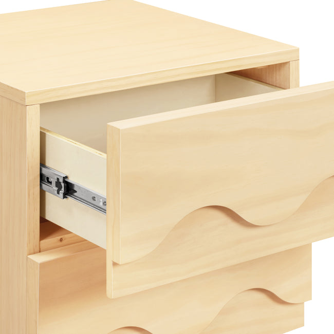 M31160BD,Babyletto Kids,Lido Wave Nightstand in Blonde