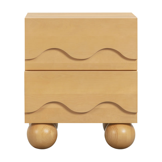 M31160HY,Babyletto Kids,Lido Wave Nightstand in Honey