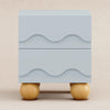 M31160PBHY,Babyletto Kids,Lido Wave Nightstand in Powder Blue and Honey