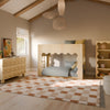 M31171BD,Babyletto Kids,Lido Wave Low Loft Twin Bed in Blonde