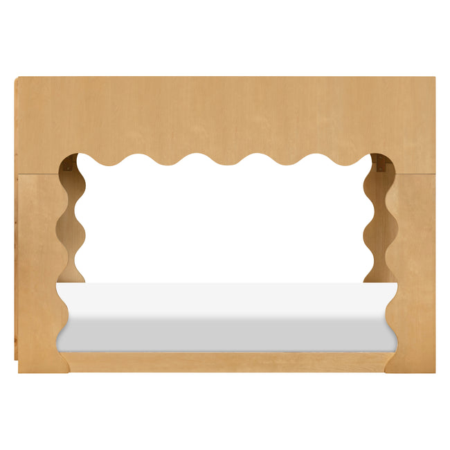 M31171HY,Babyletto Kids,Lido Wave Low Loft Twin Bed in Honey