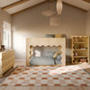 M31194BD,Babyletto Kids,Lido Wave Convertible Bunk Bed in Blonde