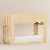 M31194BD,Babyletto Kids,Lido Wave Convertible Bunk Bed in Blonde