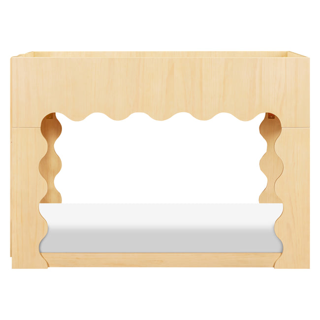 M31194BD,Babyletto Kids,Lido Wave Convertible Bunk Bed in Blonde