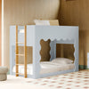 M31194PBHY,Babyletto Kids,Lido Wave Convertible Bunk Bed in Powder Blue and Honey