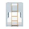M31194PBHY,Babyletto Kids,Lido Wave Convertible Bunk Bed in Powder Blue and Honey
