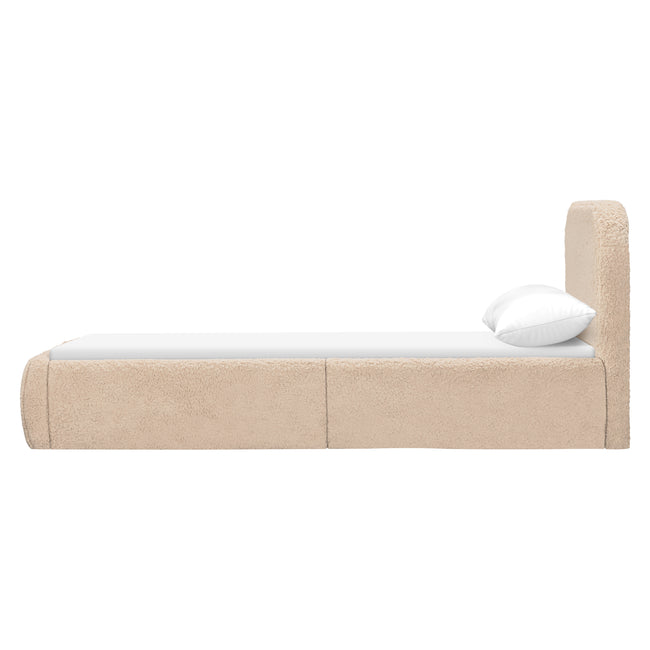 M31269CSG,Babyletto Kids,Nara Twin Bed in Chai Shearling