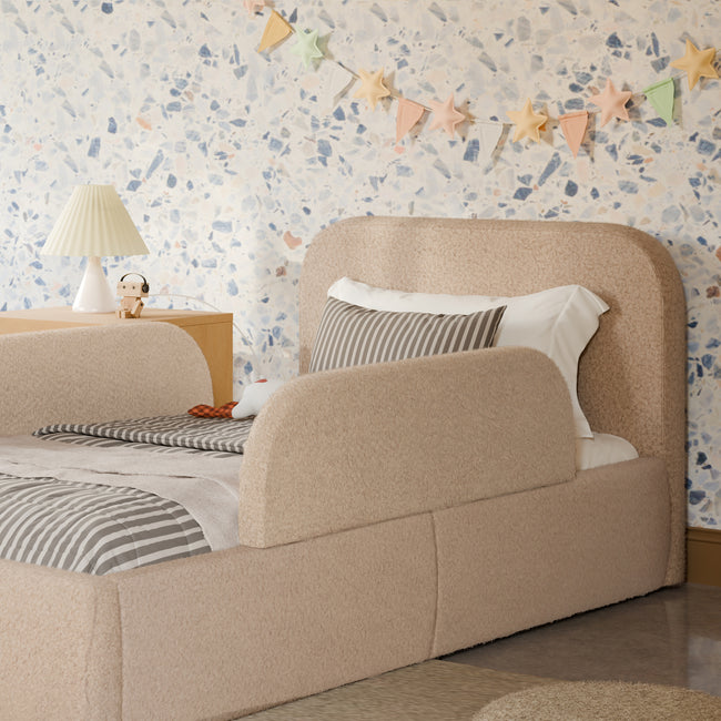 M31269CSG,Babyletto Kids,Nara Twin Bed in Chai Shearling