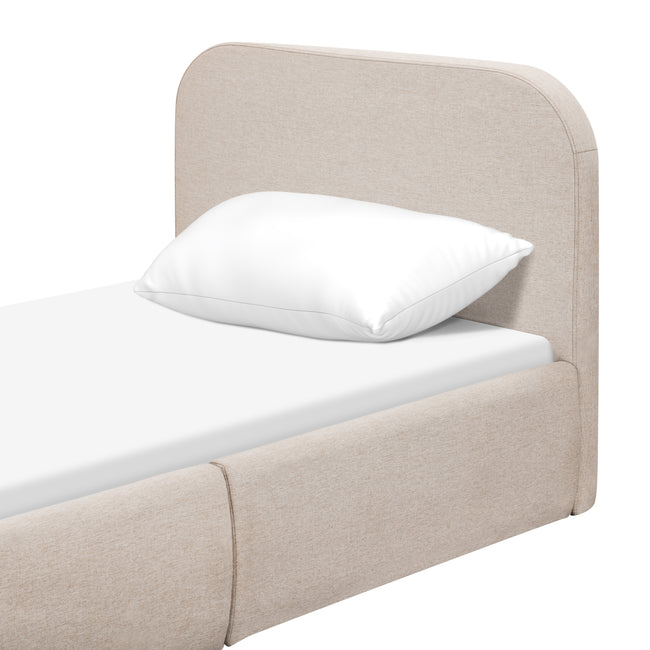 M31269PBEW,Babyletto Kids,Nara Twin Bed in Performance Beach Eco-Weave
