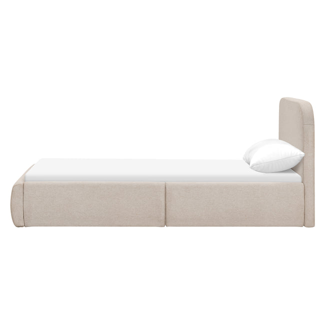 M31269PBEW,Babyletto Kids,Nara Twin Bed in Performance Beach Eco-Weave