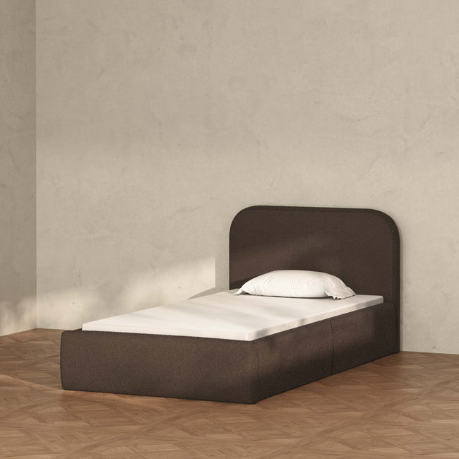 M31269PCB,Babyletto Kids,Nara Twin Bed in Performance Cocoa Boucle
