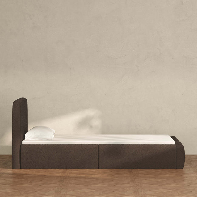 M31269PCB,Babyletto Kids,Nara Twin Bed in Performance Cocoa Boucle