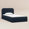 M31269PVET,Babyletto Kids,Nara Twin Bed in Performance Navy Eco-Twill