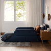 M31269PVET,Babyletto Kids,Nara Twin Bed in Performance Navy Eco-Twill
