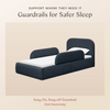 M31269PVET,Babyletto Kids,Nara Twin Bed in Performance Navy Eco-Twill