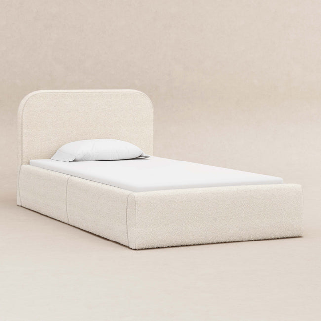 M31269PWB,Babyletto Kids,Nara Twin Bed in Performance Ivory Boucle