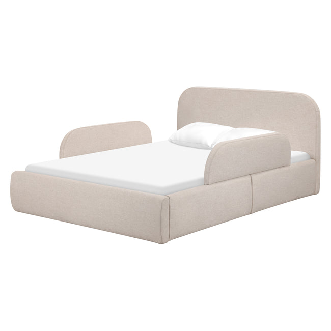 M31296PBEW,Babyletto Kids,Nara Full Bed in Performance Beach Eco-Weave