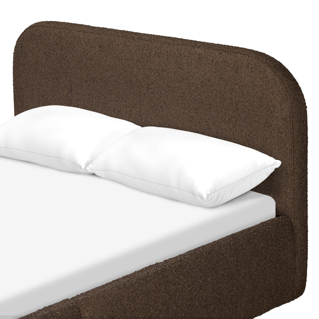 M31296PCB,Babyletto Kids,Nara Full Bed in Performance Cocoa Boucle