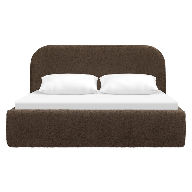 M31296PCB,Babyletto Kids,Nara Full Bed in Performance Cocoa Boucle