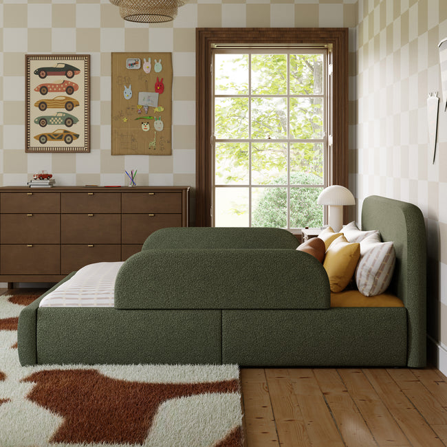 M31296POB,Babyletto Kids,Nara Full Bed in Performance Olive Boucle