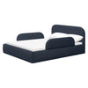 M31296PVET,Babyletto Kids,Nara Full Bed in Performance Navy Eco-Twill