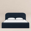 M31296PVET,Babyletto Kids,Nara Full Bed in Performance Navy Eco-Twill