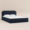 M31296PVET,Babyletto Kids,Nara Full Bed in Performance Navy Eco-Twill