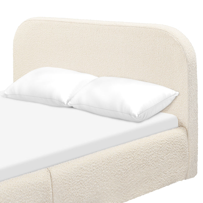 M31296PWB,Babyletto Kids,Nara Full Bed in Performance Ivory Boucle