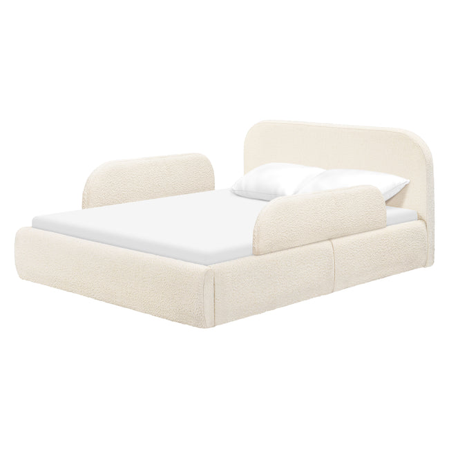 M31296PWB,Babyletto Kids,Nara Full Bed in Performance Ivory Boucle