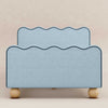 M31369PSBBY,Babyletto Kids,Rizo Twin Bed in Performance Sky Boucle w/Blueberry Piping