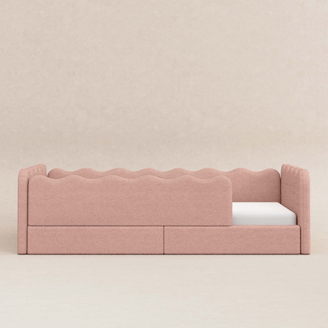 M31376PRSB,Babyletto Kids,Rizo Montessori-Inspired Twin Bed in Performance Rose Boucle