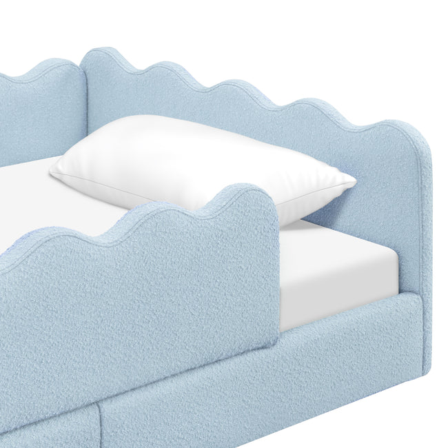 M31376PSB,Babyletto Kids,Rizo Montessori-Inspired Twin Bed in Performance Sky Boucle