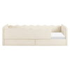 M31376PWB,Babyletto Kids,Rizo Montessori-Inspired Twin Bed in Performance Ivory Boucle
