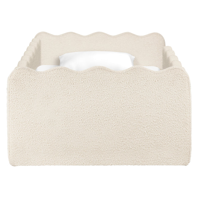 M31376PWB,Babyletto Kids,Rizo Montessori-Inspired Twin Bed in Performance Ivory Boucle