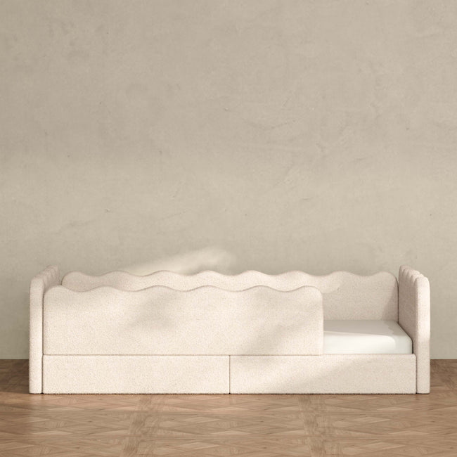 M31376PWB,Babyletto Kids,Rizo Montessori-Inspired Twin Bed in Performance Ivory Boucle