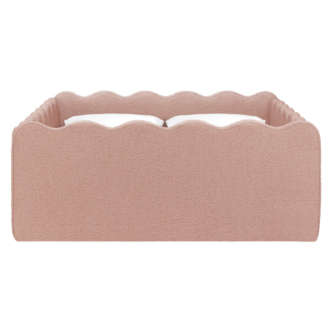 M31389PRSB,Babyletto Kids,Rizo Montessori-Inspired Full Bed in Performance Rose Boucle