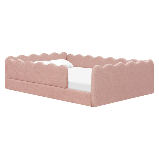 M31389PRSB,Babyletto Kids,Rizo Montessori-Inspired Full Bed in Performance Rose Boucle