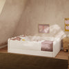 M31389PWB,Babyletto Kids,Rizo Montessori-Inspired Full Bed in Performance Ivory Boucle
