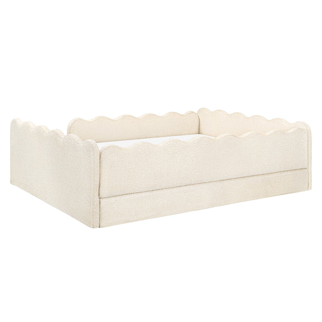 M31389PWB,Babyletto Kids,Rizo Montessori-Inspired Full Bed in Performance Ivory Boucle