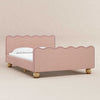 M31396PRSBRY,Babyletto Kids,Rizo Full Bed in Performance Rose Boucle w/Raspberry Piping