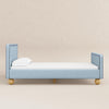 M31396PSBBY,Babyletto Kids,Rizo Full Bed in Performance Sky Boucle w/Blueberry Piping