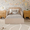 M31399CSG,Babyletto Kids,Upholstered Twin/Full Bed Guardrail in Chai Shearling