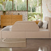 M31399CSG,Babyletto Kids,Upholstered Twin/Full Bed Guardrail in Chai Shearling