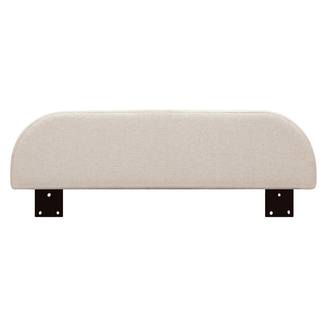 M31399PBEW,Babyletto Kids,Upholstered Twin/Full Bed Guardrail in Performance Beach Eco-Weave