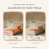 M31399PBEW,Babyletto Kids,Upholstered Twin/Full Bed Guardrail in Performance Beach Eco-Weave