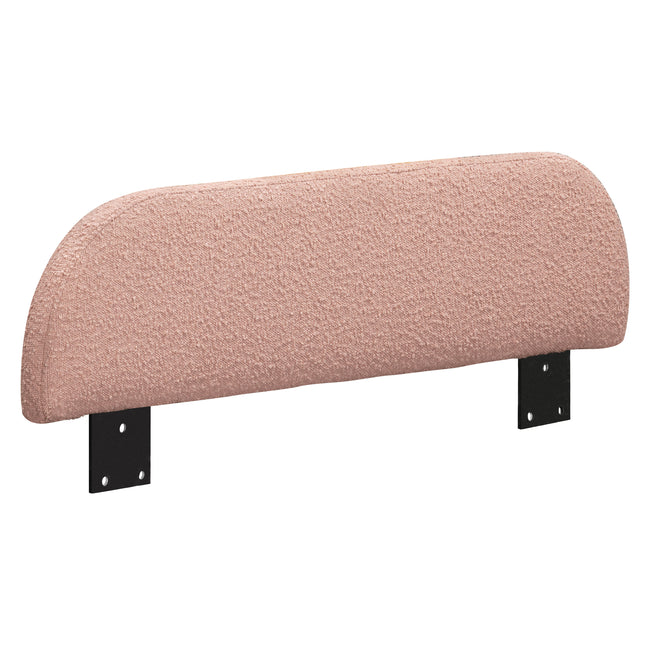 M31399PRSB,Babyletto Kids,Upholstered Twin/Full Bed Guardrail in Performance Rose Boucle
