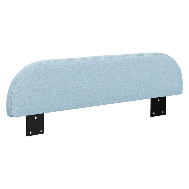 M31399PSB,Babyletto Kids,Upholstered Twin/Full Bed Guardrail in Performance Sky Boucle