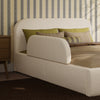M31399PWB,Babyletto Kids,Upholstered Twin/Full Bed Guardrail in Performance Ivory Boucle